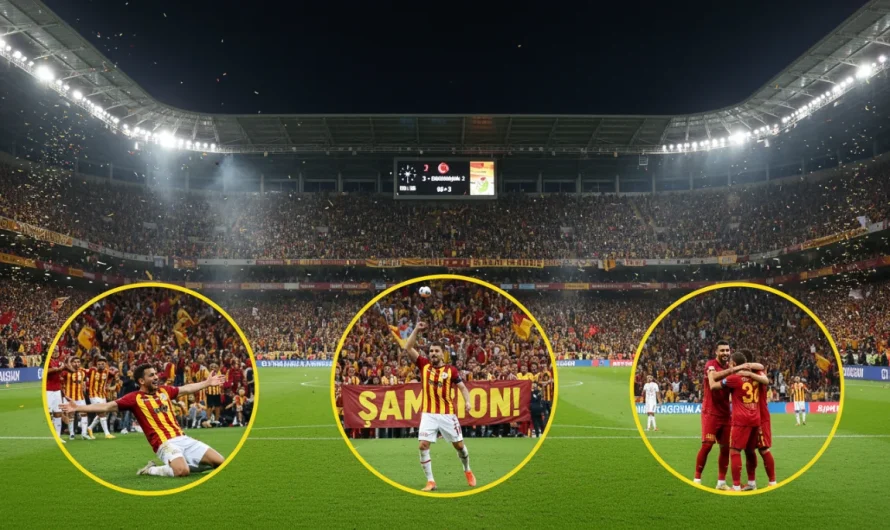 Galatasaray Fenerbahçe’yi 3-0 Geçerek Şampiyonluk Yolunda Önemli Bir Adım Attı