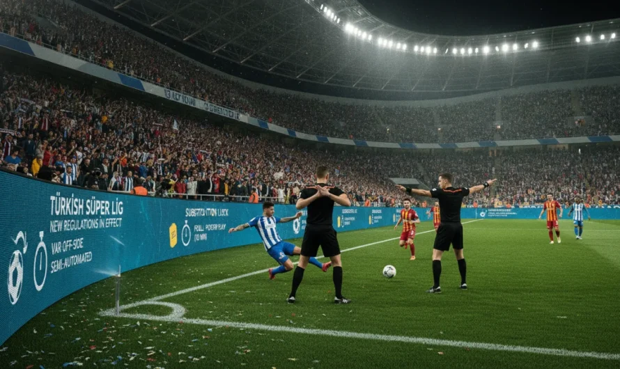 Süper Lig’de Süre Kısıtlaması Başlıyor: 10 ve 5 Saniye Kuralı